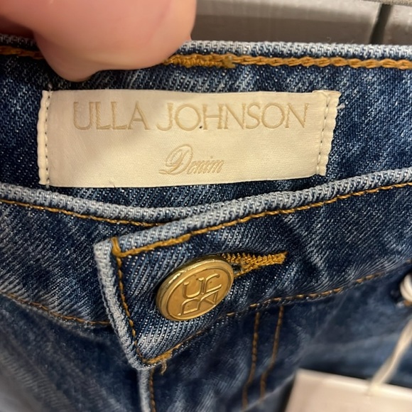 ULLA JOHNSON The Ivy Short in Danube Medium Indigo Wash Size 30 - Picture 4 of 6